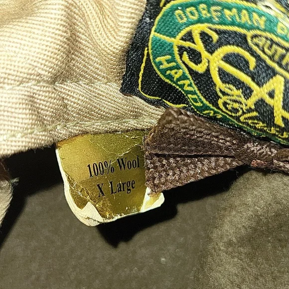 Men's Authentic Scala Brown Hat - Picture 10 of 14